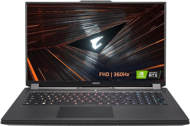 RTX3070Ti×i7×32GB｜AERO 17 XE5｜液晶無しのため格安 Open Box: GIGABYTE AORUS 17 XE5 Gaming Laptop Intel Core i7-12700H