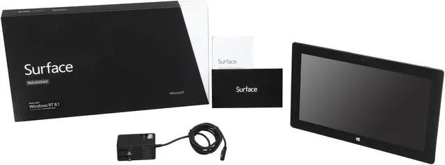 Alt view image 8 of 8 - Microsoft Surface RT 64 10.6” Tablet PC with Nvidia Tegra 3 1.4Ghz Quad Core, 2GB DDR3 Memory, 64GB Storage, Windows RT (Upgradable to Windows RT 8.1)