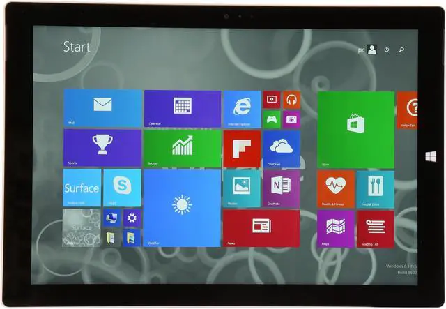 Main image of Microsoft Surface Pro 3 with Intel Core i5-4300U 1.9 GHz (2.9 GHz Turbo), 12" Touchscreen, 4 GB RAM, 128 GB Storage, Surface Pen, Windows 8.1 Pro
