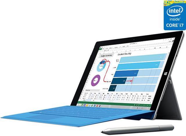 Microsoft Surface Pro 3 Intel Core i7 CPU 8GB RAM 512GB Storage