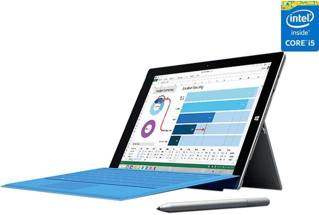 Microsoft Surface Pro 3 Intel Core i5 CPU 4 GB RAM 128 GB Storage