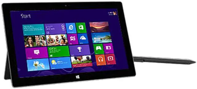 Main image of Microsoft Surface Pro 2 4GB Memory 10.6" 1920 x 1080 Tablet - Grade A Windows 8.1 Pro Black