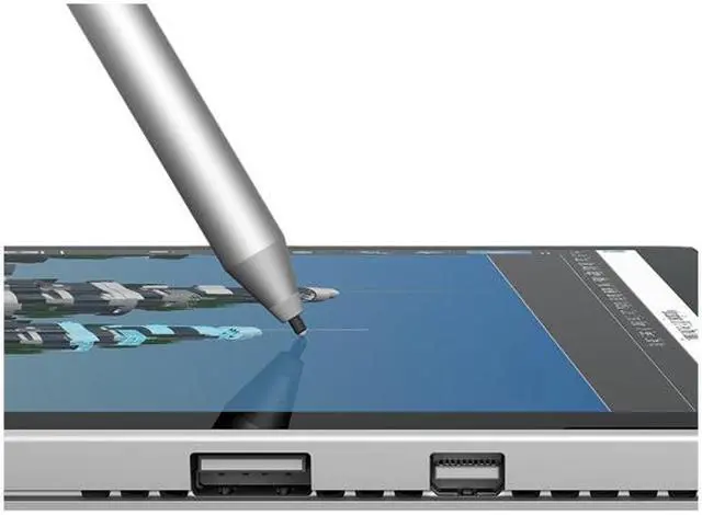 Alt view image 5 of 10 - Microsoft Surface Pro 4 SU9-00001 Tablet Intel Core i7 6600U (2.60 GHz) 8 GB Memory 256 GB SSD Intel HD Graphics 520 12.3" 2736 x 1824 Touchscreen Windows 10 Pro With Pen