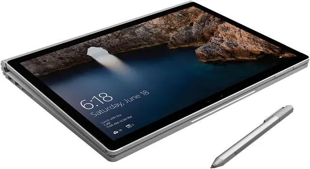 Alt view image 4 of 12 - Microsoft Surface Book CR7-00001 Intel Core i7 6th Gen 6600U (2.60 GHz) 16 GB Memory 512 GB SSD NVIDIA GeForce graphics 13.5" Touchscreen 3000 x 2000 2-in-1 Laptop Windows 10 Pro 64-Bit