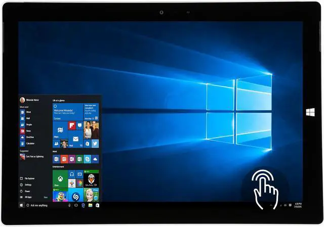 Refurbished: Microsoft Tablet Intel Atom x7-Z8700 10.8