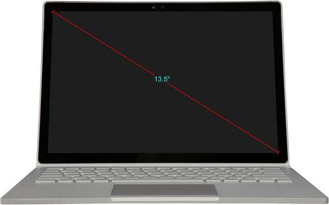 Alt view image 5 of 8 - Microsoft Surface Book SV9-00001 Ultrabook Intel Core i5 6300U (2.40 GHz) 8 GB Memory 256 GB SSD Intel HD Graphics 520 13.5" 3000 x 2000 Touchscreen 5 MP Front / 8 MP Rear Camera Windows 10 Pro 64-Bit Bundle With Pen