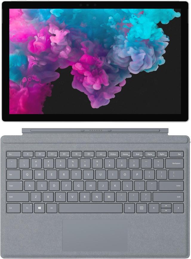 Microsoft Surface Pro 6 (LJK-00001) with Keyboard Intel Core i5 8th Gen  8250U (1.60 GHz) 8 GB Memory 128 GB SSD 12.3