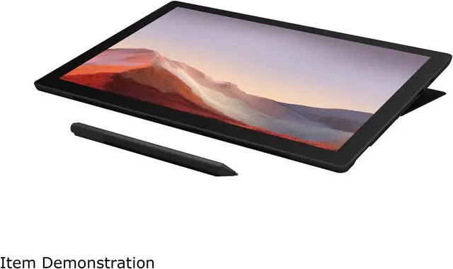 Alt view image 7 of 11 - Microsoft Surface Pro 7 - 12.3" Touch-Screen - Intel Core i7 - 16 GB Memory - 512 GB Solid State Drive (Latest Model) - Matte Black