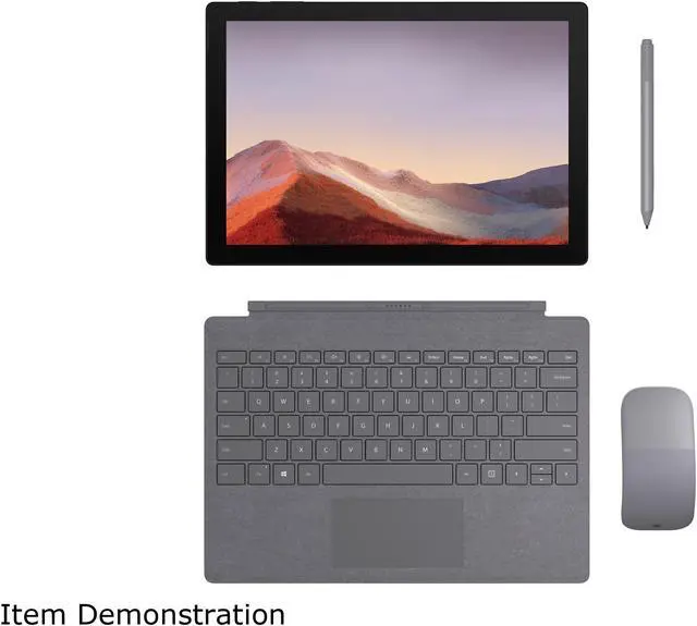 Alt view image 8 of 11 - Microsoft Surface Pro 7 - 12.3" Touch-Screen - Intel Core i7 - 16 GB Memory - 512 GB Solid State Drive (Latest Model) - Matte Black