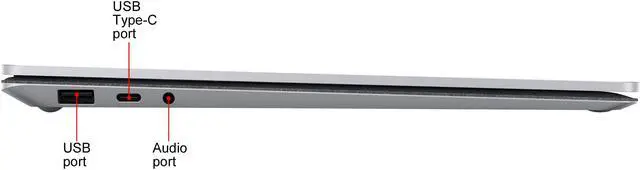 Alt view image 7 of 8 - Microsoft Surface Laptop 3 - 13.5" Touch-Screen - Intel Core i7 - 16 GB Memory - 256 GB Solid State Drive (Latest Model) - Platinum with Alcantara