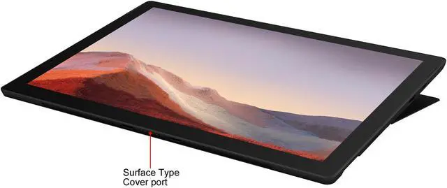 Alt view image 11 of 11 - Microsoft Surface Pro 7 - 12.3" Touch-Screen - Intel Core i7 - 16 GB Memory - 256 GB Solid State Drive (Latest Model) - Matte Black