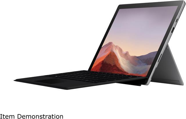 Alt view image 3 of 10 - Microsoft Surface Pro 7 - 12.3" Touch-Screen - Intel Core i5 - 8 GB Memory - 128 GB Solid State Drive (Latest Model) - Bundle with Black Surface Pro Type Cover