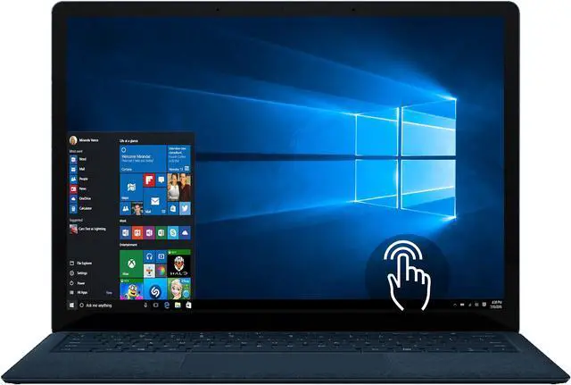 Main image of Microsoft Laptop Surface Laptop 3 Intel Core i5-1035G7 8 GB LPDDR4X Memory 256 GB SSD Intel Iris Plus Graphics 13.5" 10 point multi-touch Windows 10 Home 64-bit PKX-00003
