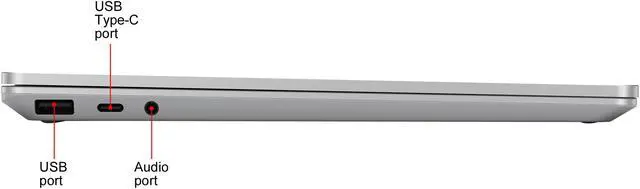 Alt view image 7 of 8 - Microsoft Laptop Surface Laptop Go Intel Core i5-1035G1 8 GB LPDDR4X Memory 128 GB SSD Intel UHD Graphics 12.4" 10 point multi-touch Windows 10 in S mode THH-00001