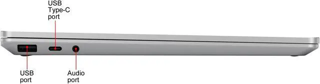 Alt view image 7 of 8 - Microsoft Laptop Surface Laptop Go Intel Core i5-1035G1 8 GB LPDDR4X Memory 256 GB SSD Intel UHD Graphics 12.4" 10 point multi-touch Windows 10 in S mode THJ-00001