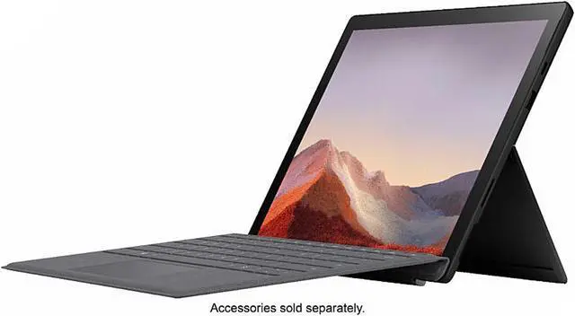 Alt view image 4 of 6 - Microsoft Surface Pro 7 PWG-00003 2-in-1 Intel Core i7 10th Gen 1065G7 (1.30 GHz) 16 GB RAM 256 GB SSD 12.3" Touchscreen 2736 x 1824 Windows 10 Home Matte Black (Microsoft Certified Refurbished)