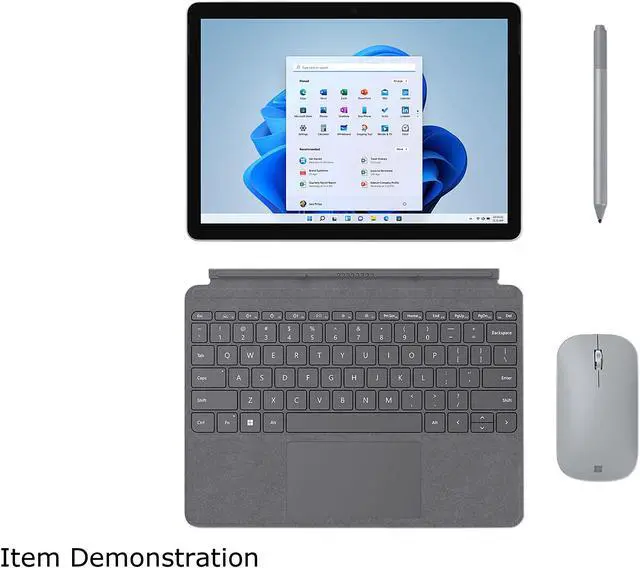 Alt view image 7 of 8 - Microsoft Surface Go 3 Intel Core i3-10100Y 8GB Memory 128 GB SSD Intel UHD Graphics 615 10.5" 10-point multi-touch 1920 x 1280 Detachable 2-in-1 Laptop Windows 11 in S mode 8VC-00001