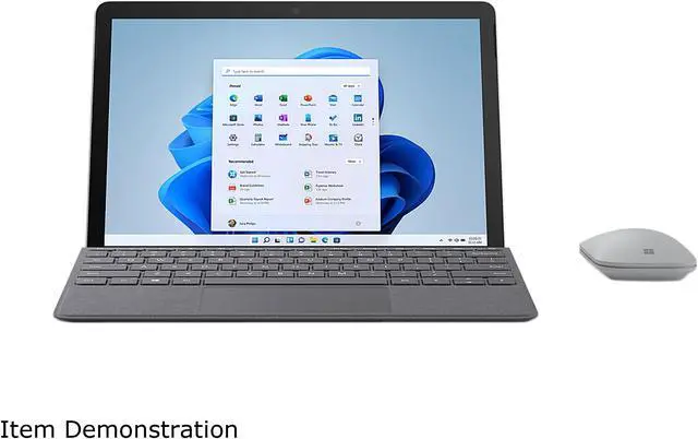 Alt view image 4 of 8 - Microsoft Surface Go 3 8V6-00001 Intel Pentium Gold 6500Y (1.10 GHz) 4 GB Memory 64 GB eMMC Intel UHD Graphics 615 10.5" Touchscreen 1920 x 1280 Detachable 2-in-1 Laptop Windows 11 in S mode