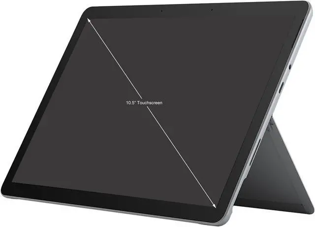 Alt view image 2 of 8 - Microsoft Surface Go 3 8V6-00001 Intel Pentium Gold 6500Y (1.10 GHz) 4 GB Memory 64 GB eMMC Intel UHD Graphics 615 10.5" Touchscreen 1920 x 1280 Detachable 2-in-1 Laptop Windows 11 in S mode