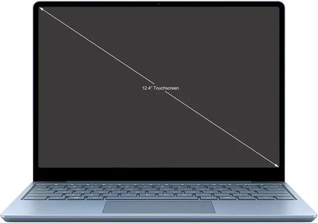 Alt view image 2 of 4 - Microsoft Laptop Surface Laptop Go Intel Core i5-1035G1 8 GB LPDDR4X Memory 128 GB SSD Intel UHD Graphics 12.4" 10 point multi-touch Windows 10 in S mode 1ZZ-00002