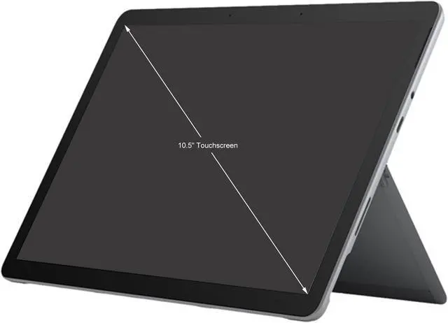 Alt view image 3 of 6 - Microsoft Surface Go 3 Intel Pentium Gold 6500Y 4GB Memory 64 GB SSD Intel UHD Graphics 615 10.5" 10-point multi-touch 1920 x 1280 Detachable 2-in-1 Laptop Windows 11 in S mode 8V8-00001