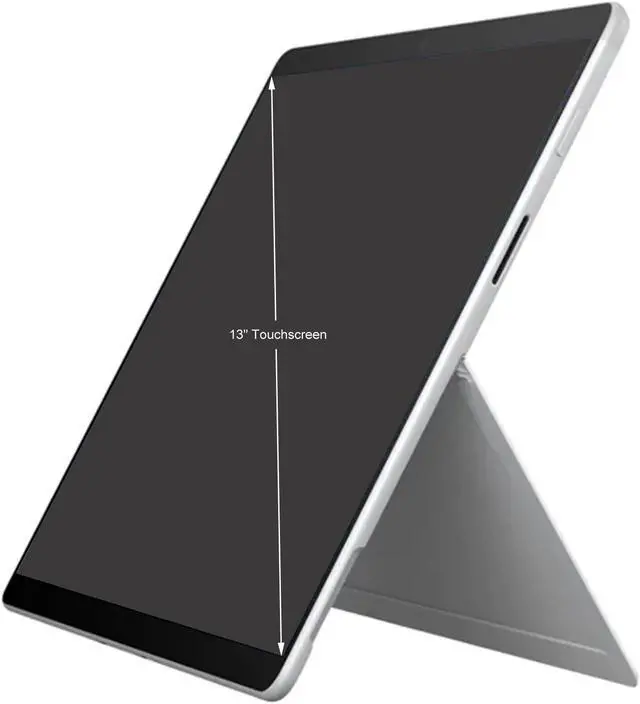 Alt view image 2 of 2 - Microsoft Surface Pro X 8GB Memory 128 GB SSD Adreno 685 13.0" 10 point multi-touch 2880 x 1920 Detachable 2-in-1 Laptop Windows 11 Pro E4S-00001