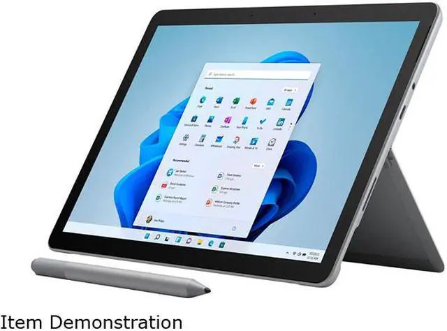 Alt view image 2 of 8 - Microsoft Surface Go 3 Intel Core i3-10100Y 8GB Memory 128 GB SSD Intel UHD Graphics 615 10.5" 10-point multi-touch 1920 x 1280 Detachable 2-in-1 Laptop Windows 11 in S mode 8VH-00001