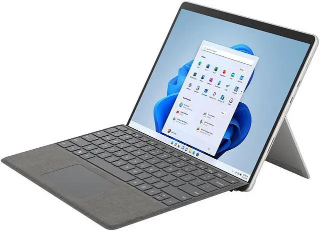 Alt view image 3 of 8 - Microsoft Surface Pro 8 Tablet - 13 Inch - Core i7 - 16 GB RAM - 1 TB SSD - Windows 10 - Platinum
