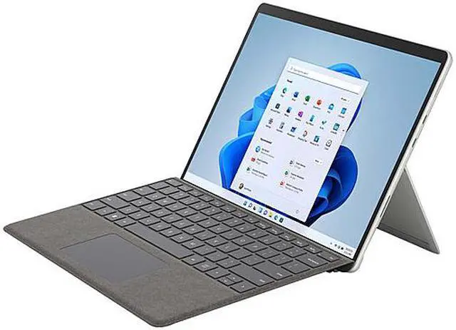 Alt view image 2 of 5 - Microsoft Surface Pro 8 LTE Tablet - 13 Inch - Core i5 - 8 GB RAM - 128 GB SSD - Windows 10 - Platinum