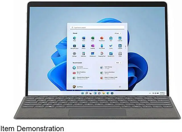Alt view image 4 of 12 - Microsoft Surface Pro 8 Intel Core i5-1145G7 8GB Memory 128 GB SSD Intel Iris Xe Graphics 13.0" 10 point multi-touch 2880 x 1920 Detachable 2-in-1 Laptop Windows 11 Pro EHL-00001