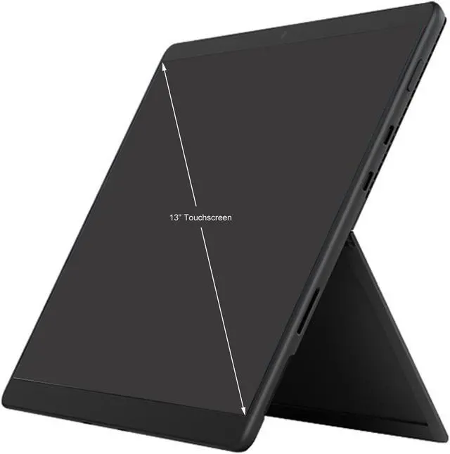 Alt view image 2 of 9 - Microsoft Surface Pro 8 Intel Core i5-1145G7 16GB Memory 256 GB SSD Intel Iris Xe Graphics 13.0" 10 point multi-touch 2880 x 1920 Detachable 2-in-1 Laptop Windows 11 Pro 8PU-00016