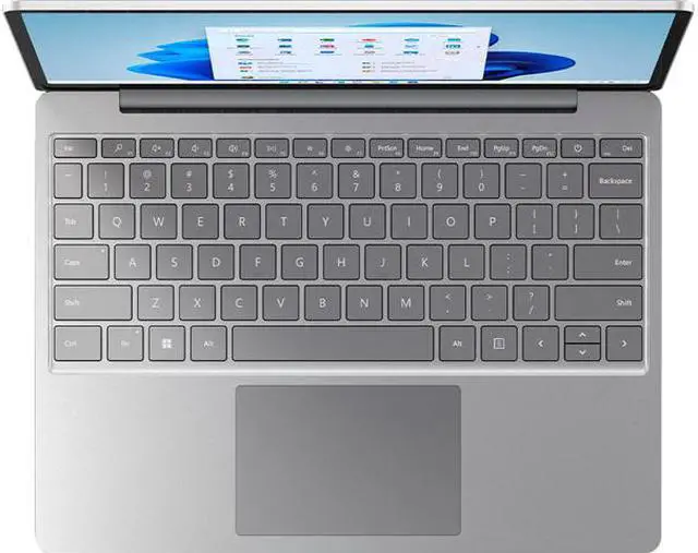 Alt view image 3 of 6 - Microsoft Laptop Surface Laptop Go 2 Intel Core i5-1135G7 8 GB LPDDR4X Memory 256 GB SSD Intel Iris Xe Graphics 12.4" 10 point multi-touch Windows 11 Home 64-bit 8QF-00023