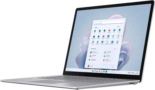 Alt view image 3 of 4 - Microsoft Surface Laptop 5 - 13.5" Touchscreen - Intel Core i7-1255U - 16GB RAM - 512GB SSD - Windows 11 Home - Intel Evo Platform - RBG-00001 - Platinum