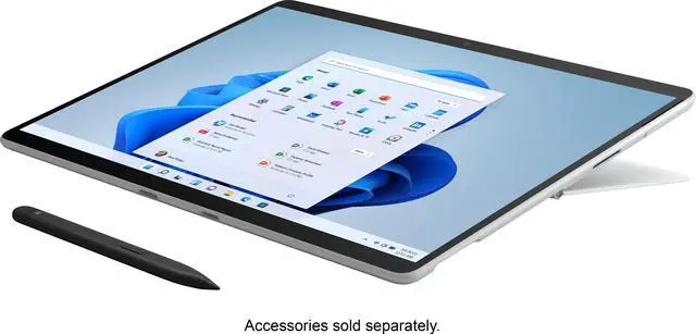 Alt view image 5 of 9 - Microsoft Surface Pro X Tablet | SQ2 1.80GHz, 16GB RAM, 512GB SSD, 13" Touch, Windows 10 Pro, Platinum