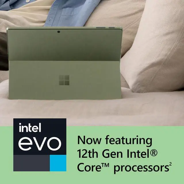 Alt view image 7 of 9 - Microsoft Surface Pro 9 For Business - 13" PixelSense Display - Core i7 12th Gen i7-1265U Deca-core (10 Core) 1.80 GHz - 16 GB RAM - 512 GB SSD - Windows 11 Pro - Forest QIY-00049