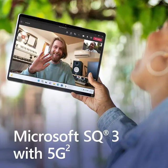 Alt view image 2 of 8 - Microsoft Surface Pro 9 For Business - 13" PixelSense Display - Microsoft SQ3 Processor - 16GB RAM - 256GB SSD - Windows 11 Pro - (Wi-Fi + 5G) - Platinum  RW8-00001