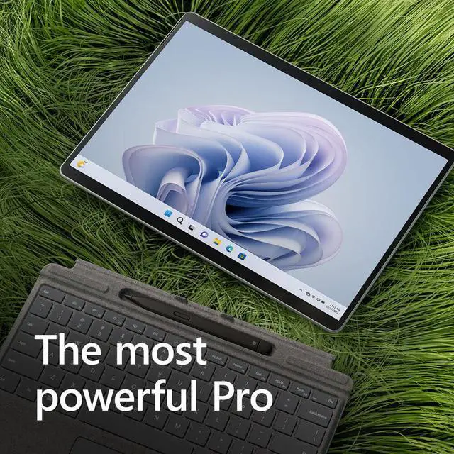 Alt view image 7 of 8 - Microsoft Surface Pro 9 For Business - 13" PixelSense Display - Microsoft SQ3 Processor - 16GB RAM - 256GB SSD - Windows 11 Pro - (Wi-Fi + 5G) - Platinum  RW8-00001