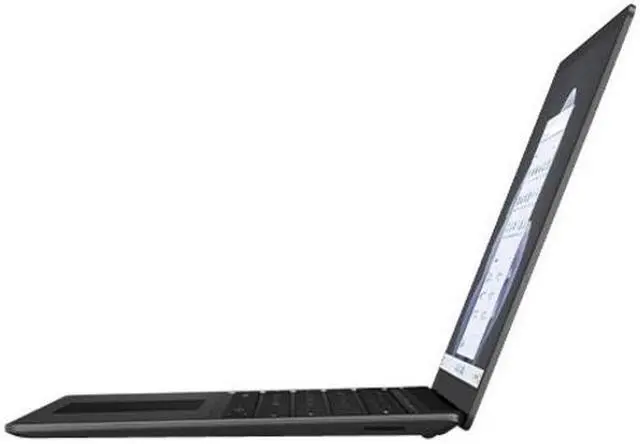 Alt view image 4 of 5 - Microsoft Surface Laptop 5 13.5" Touchscreen Notebook - Intel Core i7 12th Gen i7-1265U - Intel Evo Platform - 32 GB Total RAM - 1 TB SSD - Windows 11 Pro - Intel Iris Xe Graphics - Matte Black VT3-00