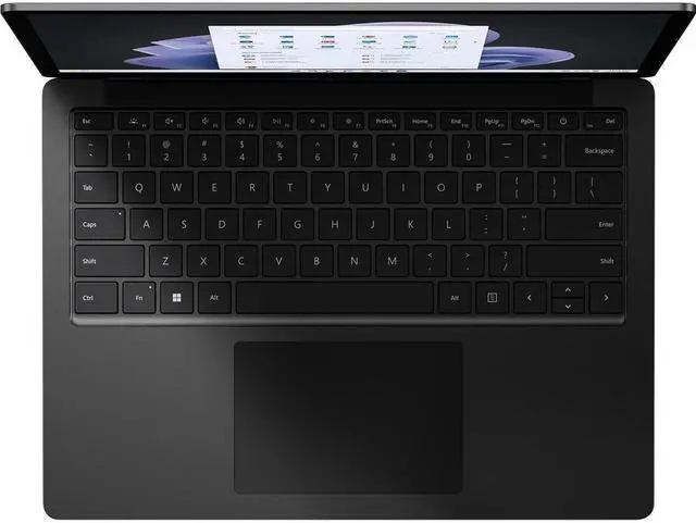 Alt view image 5 of 5 - Microsoft Surface Laptop 5 - 13.5" PixelSense Display - Intel Core i7 12th Gen -  32GB Ram - 512 GB SSD - Intel Iris Xe Graphics - Windows 10 Pro - Matte Black  WB3-00001