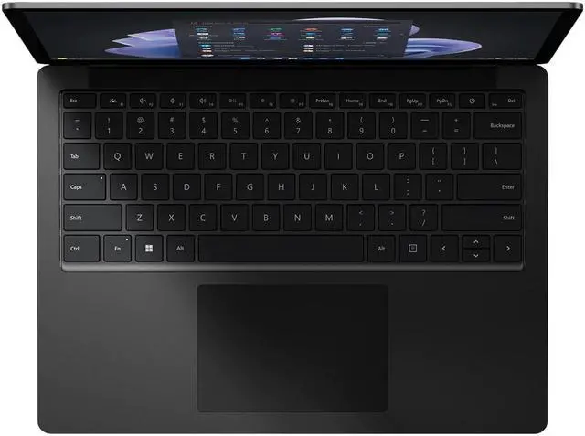 Alt view image 3 of 3 - Microsoft Surface Laptop 5 For Business - 15" PixelSense Display - Intel Core i7 12th Gen 1265U (1.80GHz) - 32GB RAM- 1TB SSD - Intel Iris Xe Graphics - Windows 10 Pro - Matte Black -  TAA  RNM-00001