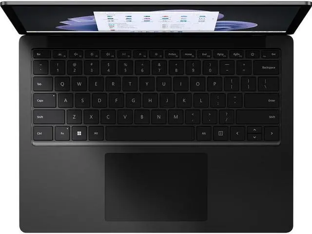 Alt view image 5 of 5 - Microsoft Surface Laptop 5 - 13.5" PixelSense Display - Intel Core i7 12th Gen 1265U (1.80GHz) -16GB Memory - 256 GB SSD - Intel Iris Xe Graphics -   Windows 11 Pro - Matte Black  TBI-00001