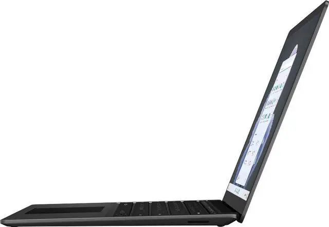 Alt view image 4 of 11 - Microsoft Surface Laptop 5 15" Touchscreen Notebook - 2496 x 1664 - Intel Core i7 12th Gen i7-1265U - Intel Evo Platform - 16 GB RAM - 512 GB SSD - Matte Black - TAA Compliant - Intel Chip Win 10 Pro