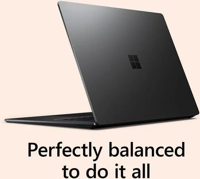 Alt view image 8 of 11 - Microsoft Surface Laptop 5 15" Touchscreen Notebook - 2496 x 1664 - Intel Core i7 12th Gen i7-1265U - Intel Evo Platform - 16 GB RAM - 512 GB SSD - Matte Black - TAA Compliant - Intel Chip Win 10 Pro