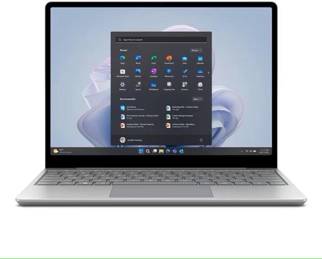 Microsoft Notebook Surface Laptop Go 3, 1.3 GHz Intel Core i5 10-Core (12th  Gen), 8 GB Memory, 256 GB SSD, Intel Iris Xe Graphics 12.4