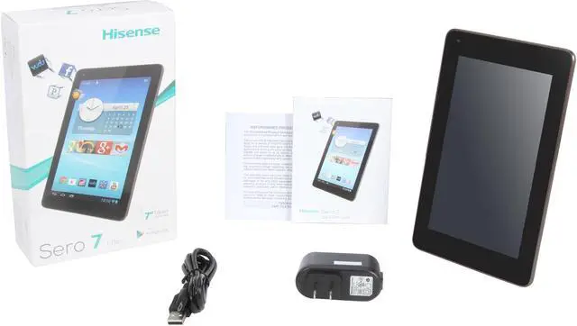 Alt view image 8 of 8 - Hisense Sero 7 LT E270BSA Tablet PC - nVIDIA Tegra 3 1.6 GHz Processor - 1 GB RAM - 4 GB Storage - 7.0-inch Display - Android 4.1.1