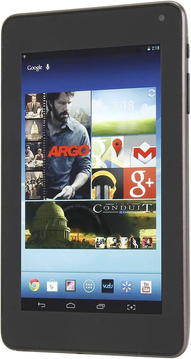 Alt view image 2 of 7 - Hisense Sero 7 PRO M470BSA 7.0" Touchscreen Android Tablet NVIDIA Tegra 3 Quad Core CPU 1.30Ghz, 1GB Memory, 8GB Internal Storage, Micro SD card slot, Mini HDMI Out, NFC, Android 4.2 (Jelly Bean)