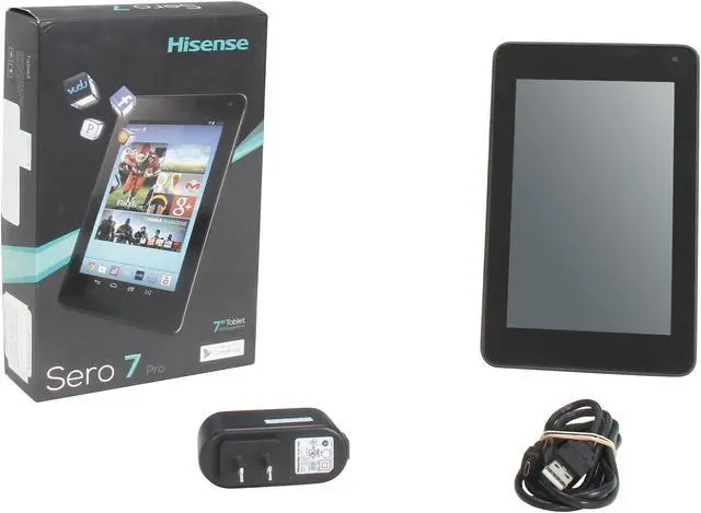Alt view image 7 of 7 - Hisense Sero 7 PRO M470BSA 7.0" Touchscreen Android Tablet NVIDIA Tegra 3 Quad Core CPU 1.30Ghz, 1GB Memory, 8GB Internal Storage, Micro SD card slot, Mini HDMI Out, NFC, Android 4.2 (Jelly Bean)