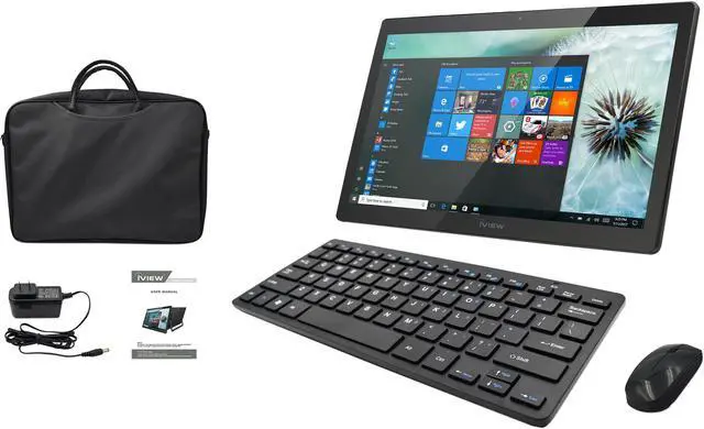 Alt view image 3 of 3 - iView 1760AIO Intel Celeron N3350 (1.1 GHz) 4 GB Memory 32 GB HDD 17.3" Touchscreen 1920 x 1080 Portable All-In-One PC Windows 10 Home