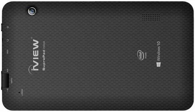 Alt view image 5 of 8 - iView SupraPad i700QW 1 GB DDR3 Memory 16GB eMMC 7.0" 1024 x 600 Tablet Windows 10 Home Black