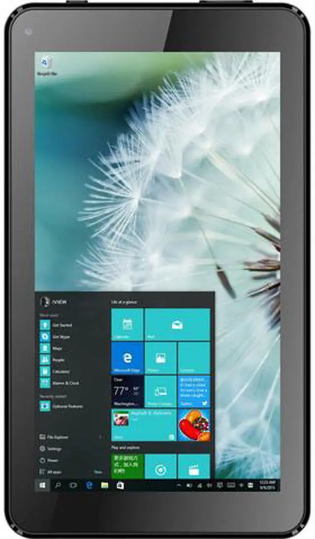 Main image of iView SupraPad i700QW 1 GB DDR3 Memory 16GB eMMC 7.0" 1024 x 600 Tablet Windows 10 Home Black